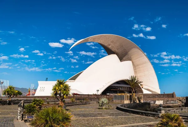 Auditorio Tenerife Adn Martn Sala Kongresowa Awangardy Sala Koncertowa Sala — Zdjęcie stockowe