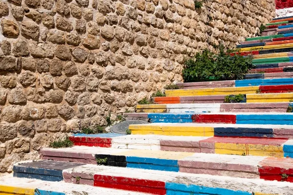 Escaliers Colorés Mardin Turquie Asie — Photo