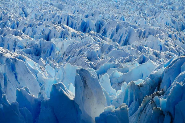 Παγετώνας Πάγου Λεπτομέρεια Του Πεδίου Πάγου Perito Moreno Παγετώνας Parque — Φωτογραφία Αρχείου