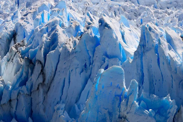Παγετώνας Πάγου Λεπτομέρεια Του Πεδίου Πάγου Perito Moreno Παγετώνας Parque — Φωτογραφία Αρχείου