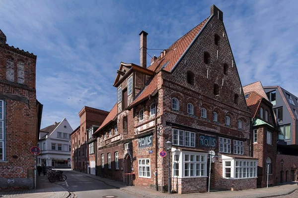 Pons Äldsta Puben Lneburg Runt 1500 Lneburg Niedersachsen Tyskland Europa — Stockfoto