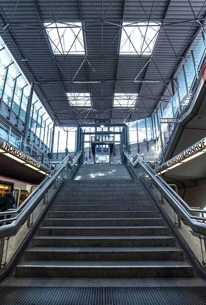 Station Métro Nordostbahnhof Nuremberg Moyenne Franconie Bavière Allemagne Europe — Photo