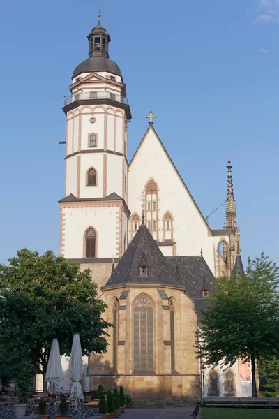 Thomas Church Λειψία Σαξονία Γερμανία Ευρώπη — Φωτογραφία Αρχείου