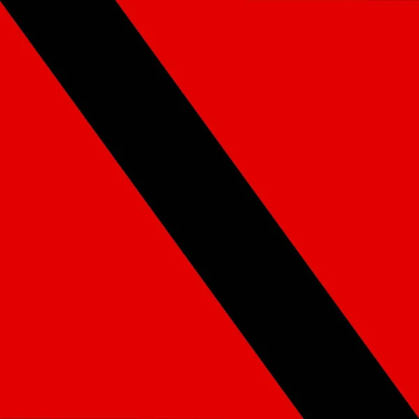 Государственный Флаг Тринидада Тобаго — стоковое фото