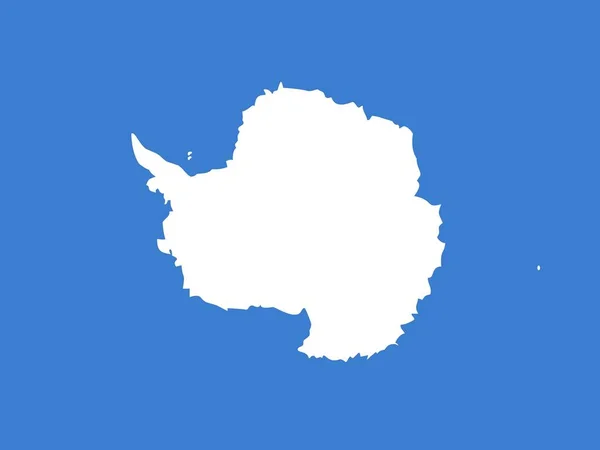Offizielle Nationalflagge Der Antarktis — Stockfoto