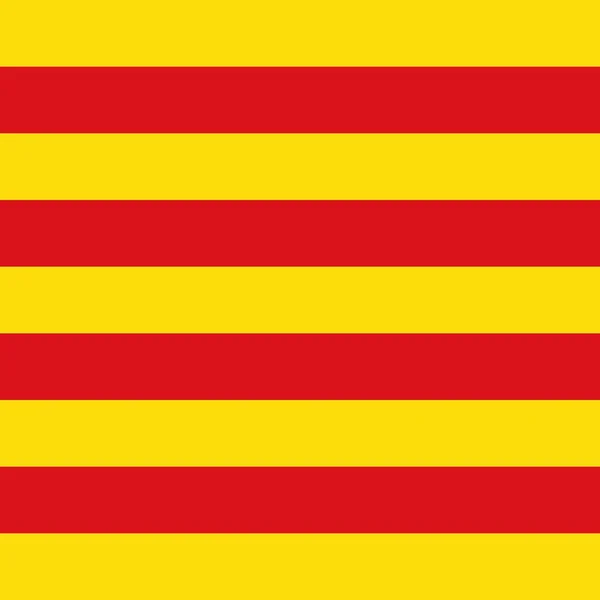 Official Flag Catalonia — Stock Photo, Image