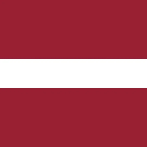 Officiële Nationale Vlag Van Letland — Stockfoto