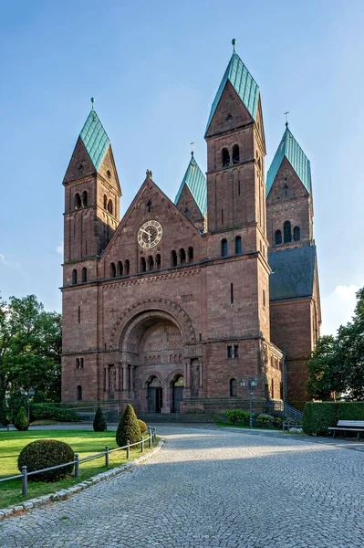 Igreja Românica Redentor Bad Homburg Vor Der Hhe Hesse Alemanha — Fotografia de Stock