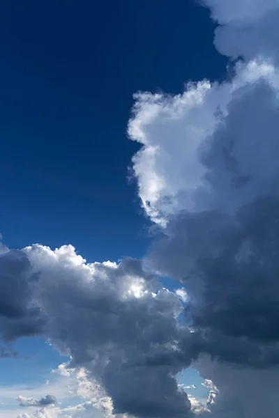 Emerging Rain Clouds Nimbostratus Bavaria Germany Europe — Stock Photo, Image