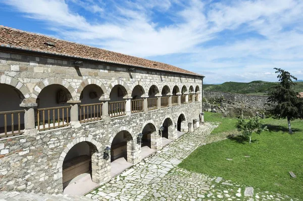 Abadia Bizantina Pojan Igreja Mosteiro Santa Maria Ortodoxa Arcos Museus — Fotografia de Stock