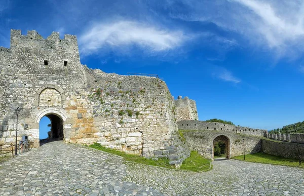 Κάστρο Μπεράτ Μπεράτ Αλβανία Ευρώπη — Φωτογραφία Αρχείου