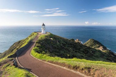 Lighthouse at Cape Reinga, Northland, North Island, New Zealand, Oceania clipart