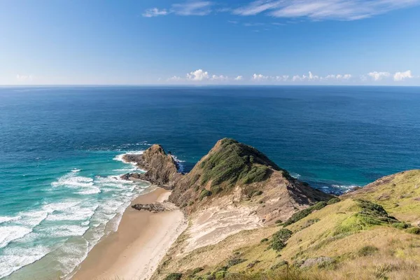 Rocky Point Cape Reinga Northland North Island Νέα Ζηλανδία Ωκεανία — Φωτογραφία Αρχείου