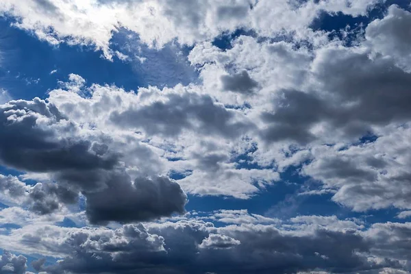 Nubes Lluvia Nimbostratus Baviera Alemania Europa — Foto de Stock