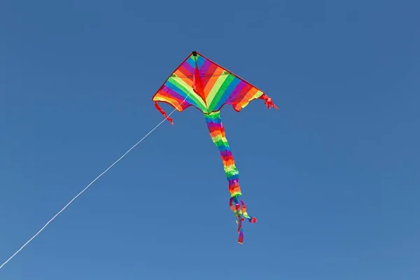 青空の前で凧 Wustrow フィッシュランド メクレンブルク 西ポメラニア ドイツ ヨーロッパ — ストック写真