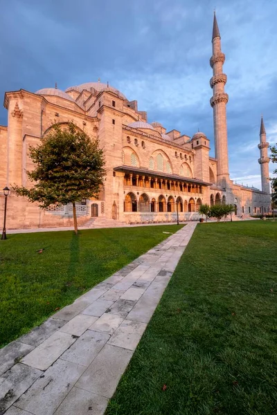 Suleymaniye Mesquita Nascer Sol Istambul Turquia Ásia — Fotografia de Stock