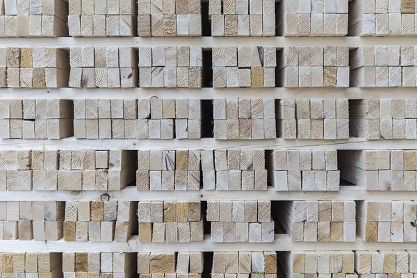 巴伐利亚 锯木厂堆放的木条 — 图库照片