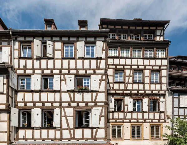 Huizen Rue Des Tanneurs Tanners District Colmar Frankrijk Europa — Stockfoto