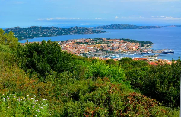 Itálie Itálie Sardinie Poblíž Palau Panoramic View Porto Rafael Saremar — Stock fotografie