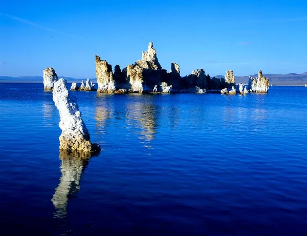 Tufa Formationen Mono Lake Soda Lake Nevada Usa Nordamerika — Stockfoto