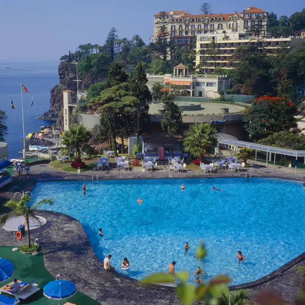 Reid Hotel Funchal Madeira Portugal Europe — Stock Photo, Image
