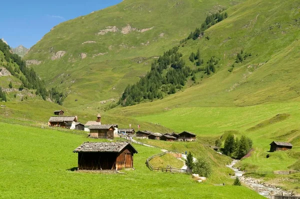 Fane Alm Mhlbach South Tyrol Upper Vals Jochtal Valley Picturesque — Stock Photo, Image