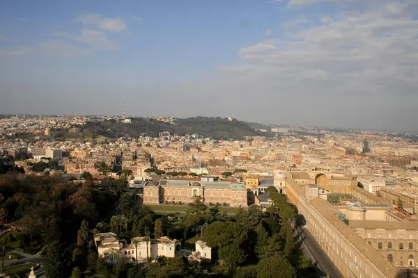 ドーム大聖堂と教皇庁からの眺め ピーター ピエトロ バチカン ヴァチカーノ — ストック写真