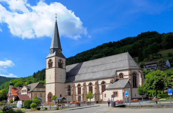 Baden Württemberg Schwarzwaldbad Griesbacher Dorfkirche — Stockfoto