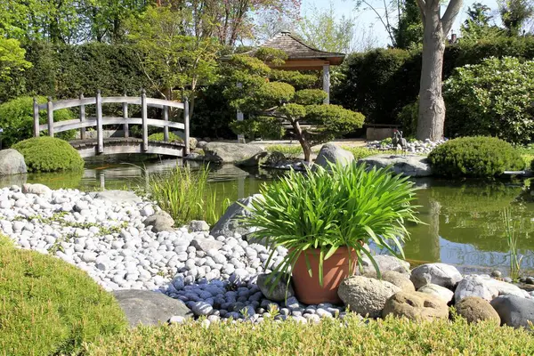 日本花园 Dehner公园 — 图库照片