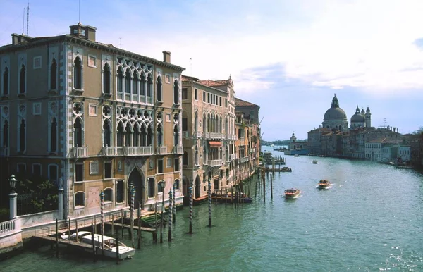 Canal Grande Palazzi Venezia — Foto Stock