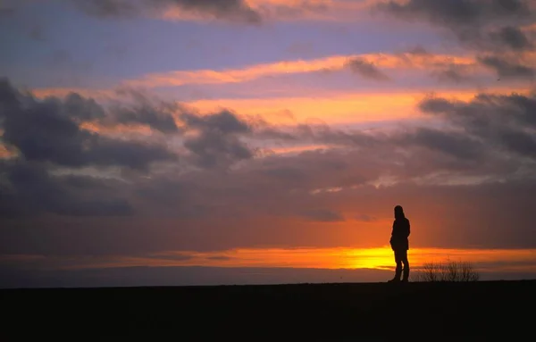 Νήσος Ργκεν Βαλτική Θάλασσα Στο Sunset — Φωτογραφία Αρχείου