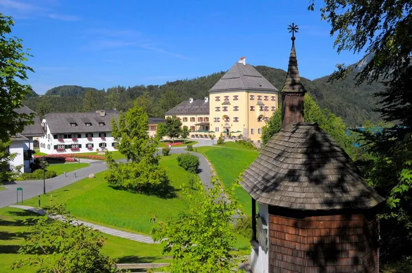 Schloss Fuschl Österreich Fuschlsee Europa — Stockfoto