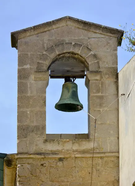 Italy Italia Sardinia Castelsardo Bell Tower Europe Stock Photo