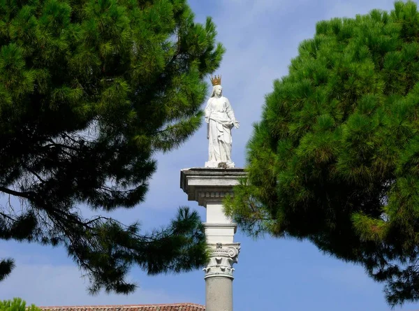 Италия Мбаппе Романья Равенна Статуя Европа — стоковое фото
