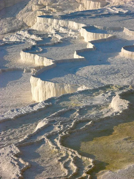 Terrasses Calcaires Pamukkale Turquie Asie — Photo