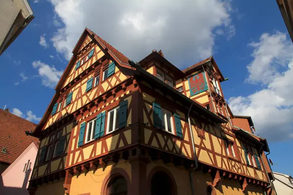 Историческое Здание Старом Городе Эслинген Баден Врттемберг Германия — стоковое фото