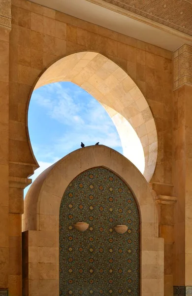 Casablanca City Centre Mosque City Centre Hassan Mosque — Stock Photo, Image