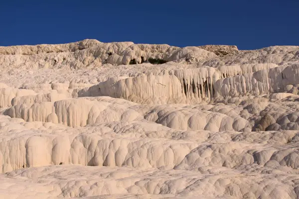 Terrasses Massives Calcaire Patrimoine Mondial Unesco Pamukkale Turquie — Photo
