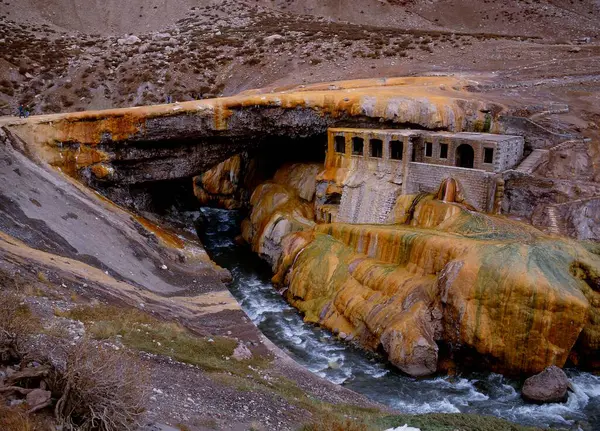 Puente Del Inka Bron Provinsen Inca Mendoza Argentina — Stockfoto