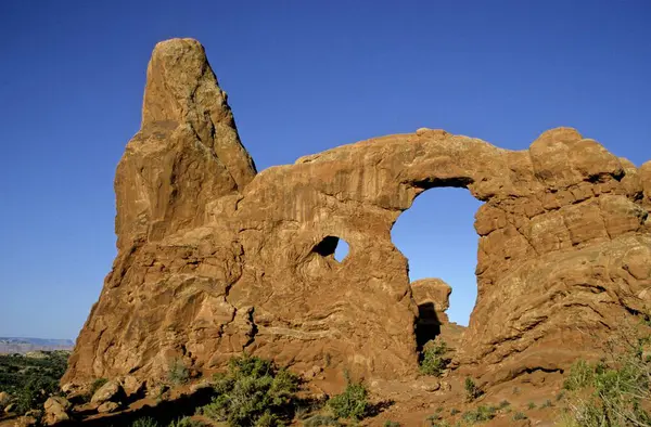Arches National Park Turret Arch Utah Usa Nordamerika — Stockfoto