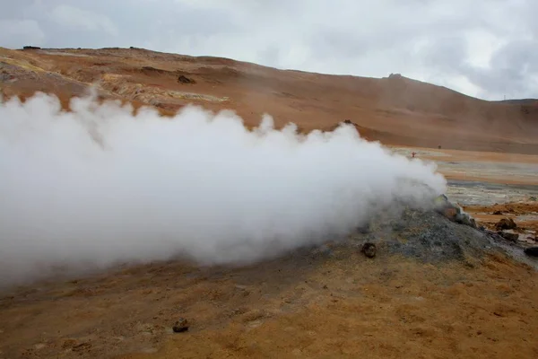 Namaskard Geothermal Área Islandia — Foto de Stock