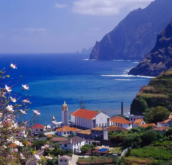 View Porto Cruz North East Coast Portugal Island Madeira — Stock Photo, Image