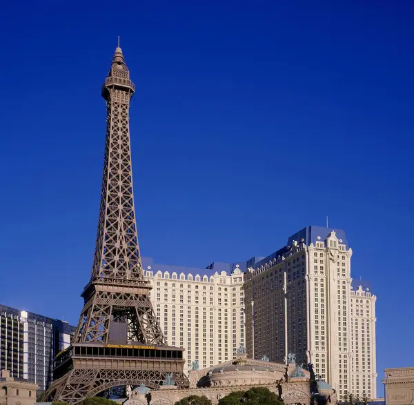 Verenigde Staten Las Vegas Pariser Kasino Hotel Noord Amerika — Stockfoto