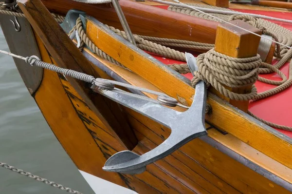 Sailboat Detail Zingst — Stock Photo, Image