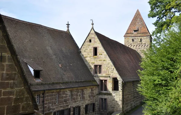 Maulbronn Kloster Och Blå Himmel — Stockfoto