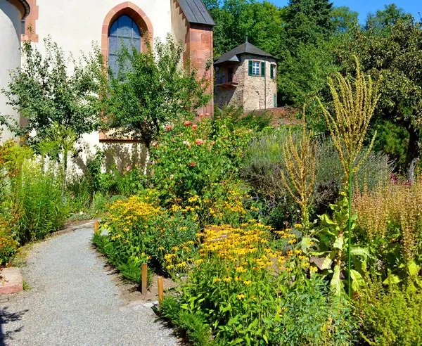 Czarny Las Gengenbach Opactwo Cesarskie Kościół Miejski Mariacki Ogród Rolniczy — Zdjęcie stockowe