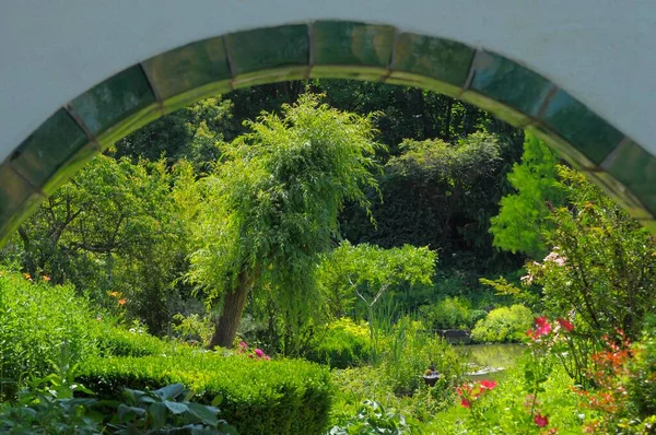 Азиатский Сад Мангейме Дневной Вид — стоковое фото