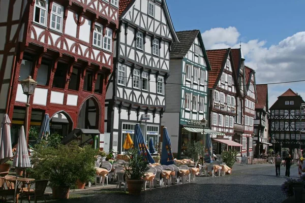 Mercado Fritzlar Hesse Alemania Europa — Foto de Stock