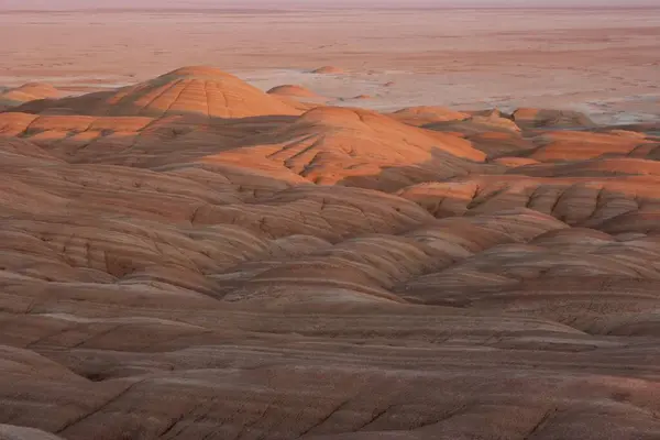 Unreal Desert Landscape Dasht Kavir Iran Asia — Stock Photo, Image