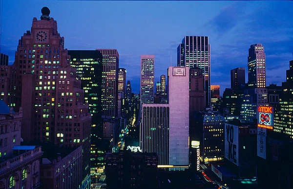 Hochhäuser Manhattan Usa — Stockfoto